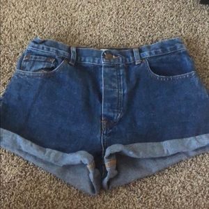 Jean shorts